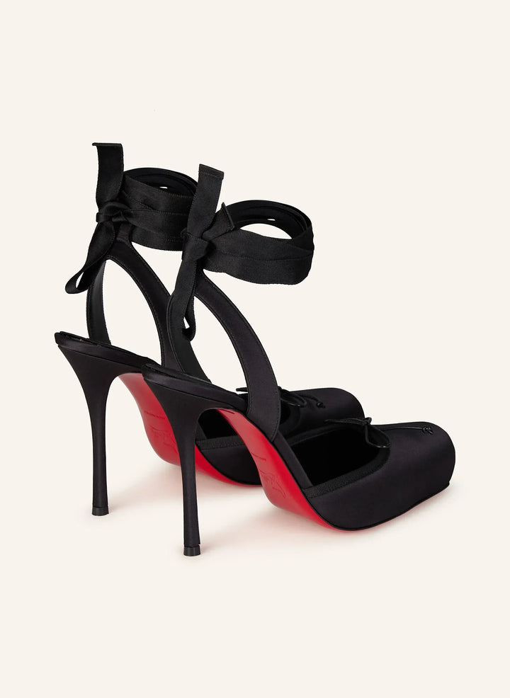 Ballerines à talons hauts à bout carré pour femmes