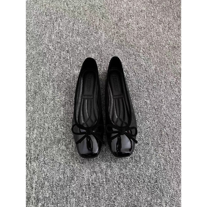 Ballerines en Cuir Verni pour Femmes - Eva