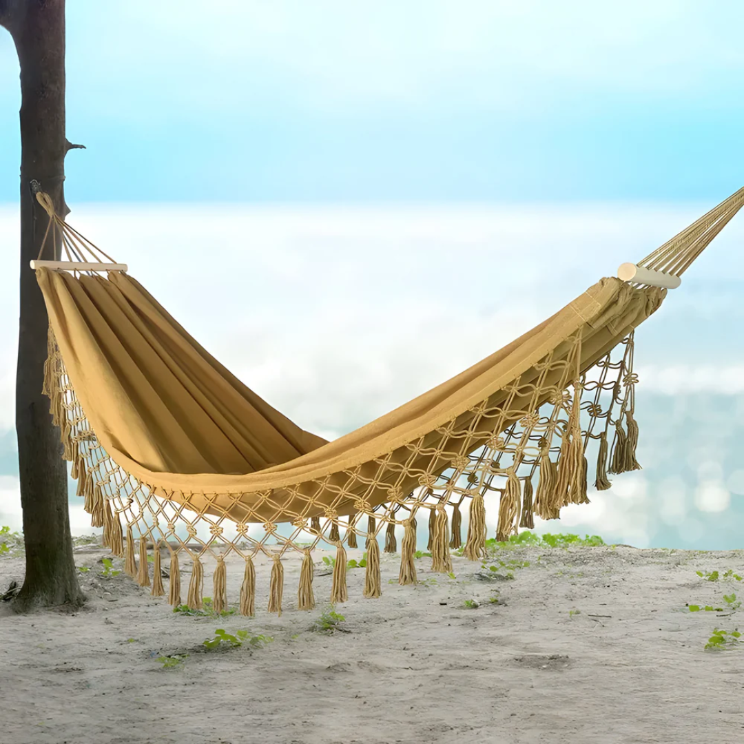 Hamac en Coton Boho Confortable