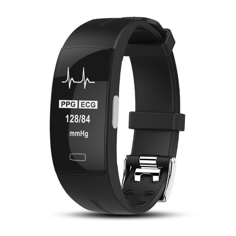 Montre intelligente avec surveillance de la pression artérielle et du rythme cardiaque