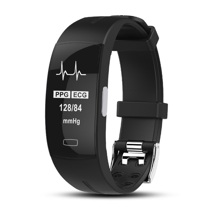 Montre intelligente avec surveillance de la pression artérielle et du rythme cardiaque