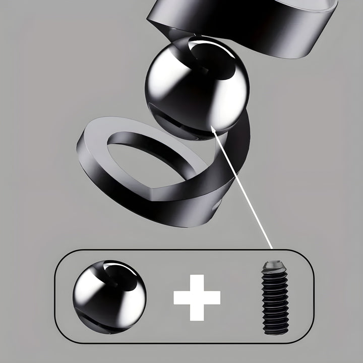 Gyroscope Métallique Décoratif - Jouet Anti-Stress