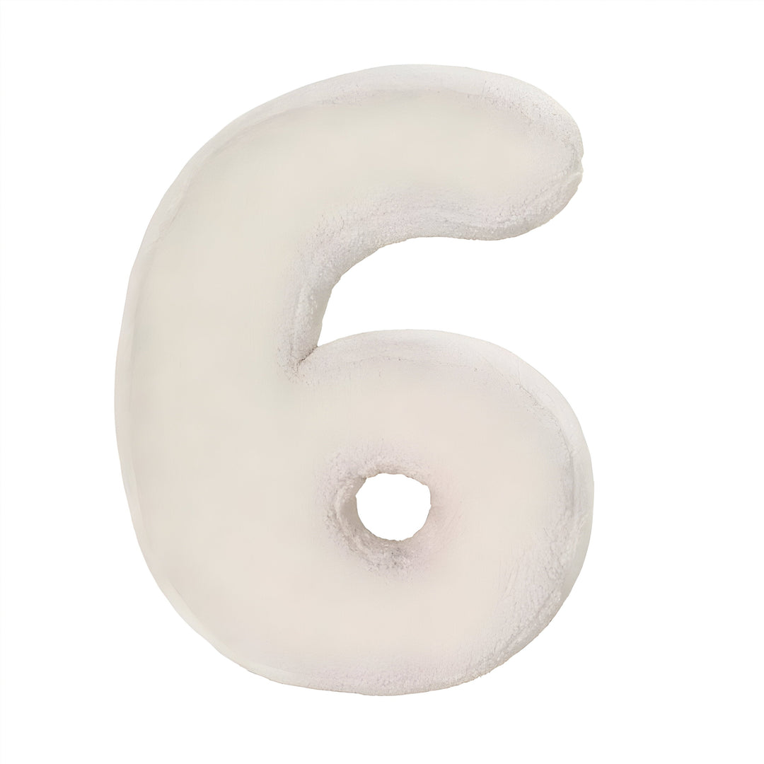 Coussin Lettre en Peluche Personnalisable - Accent Décoratif Doux pour Canapé ou Chambre d'Enfant
