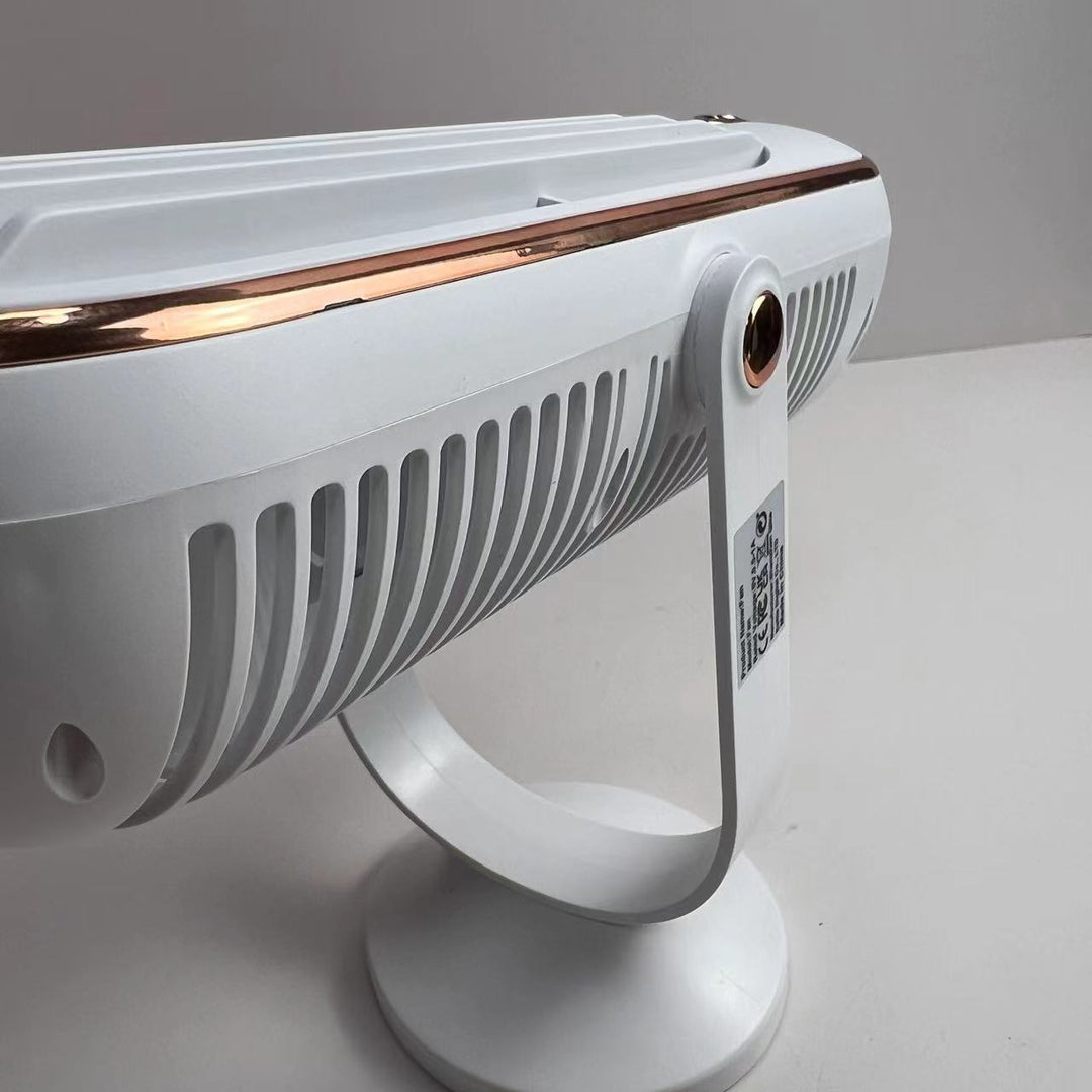 Ventilateur de Refroidissement Premium | Double Moteur, Rotation à 720°, Rechargeable USB & Ultra Silencieux pour un Confort Ultime Partout