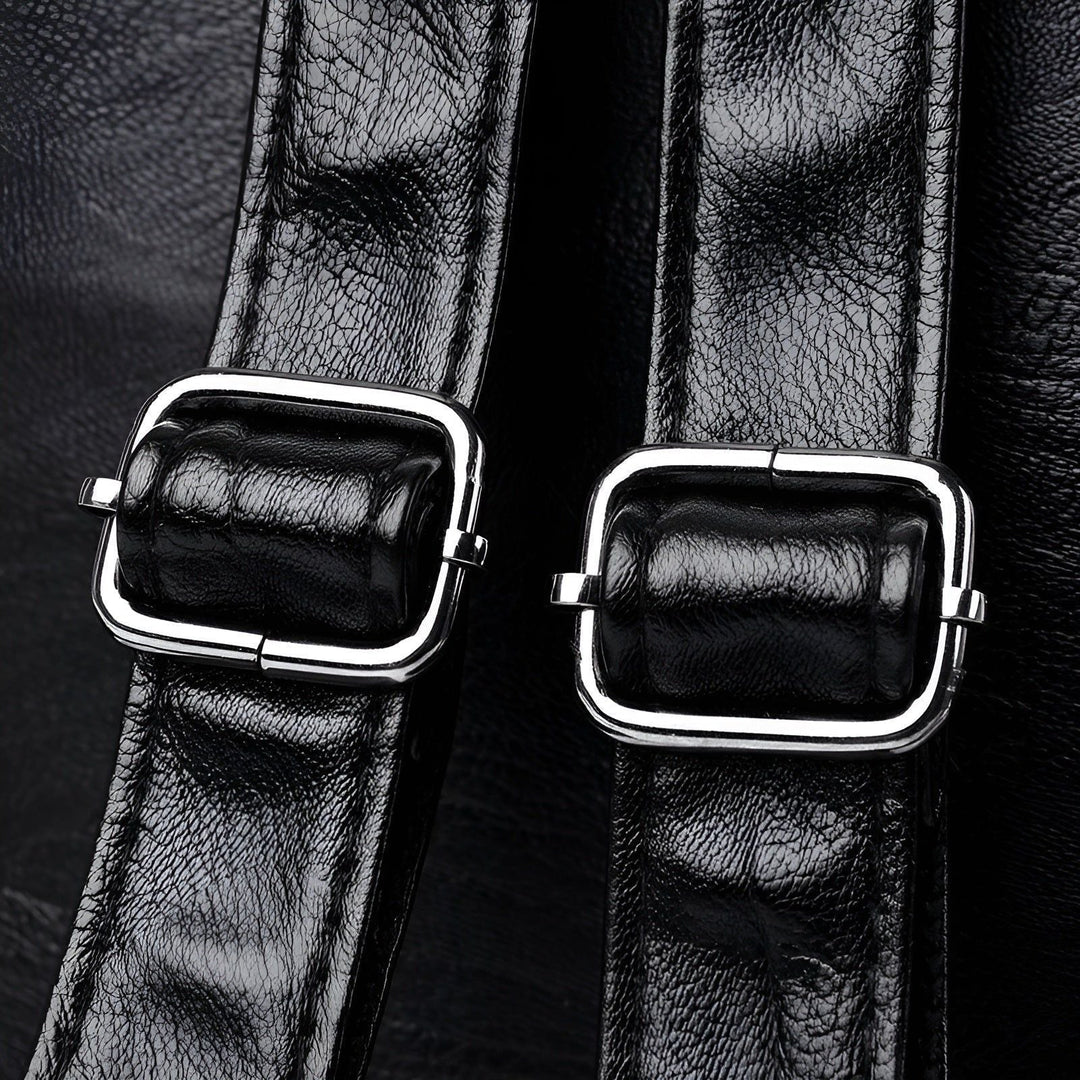 Sac à dos en cuir pour femmes – Élégant et fonctionnel | Idéal pour un usage quotidien et au bureau
