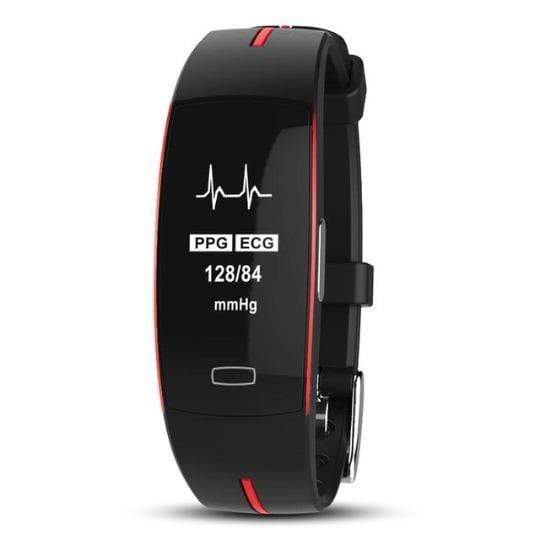 Montre intelligente avec surveillance de la pression artérielle et du rythme cardiaque