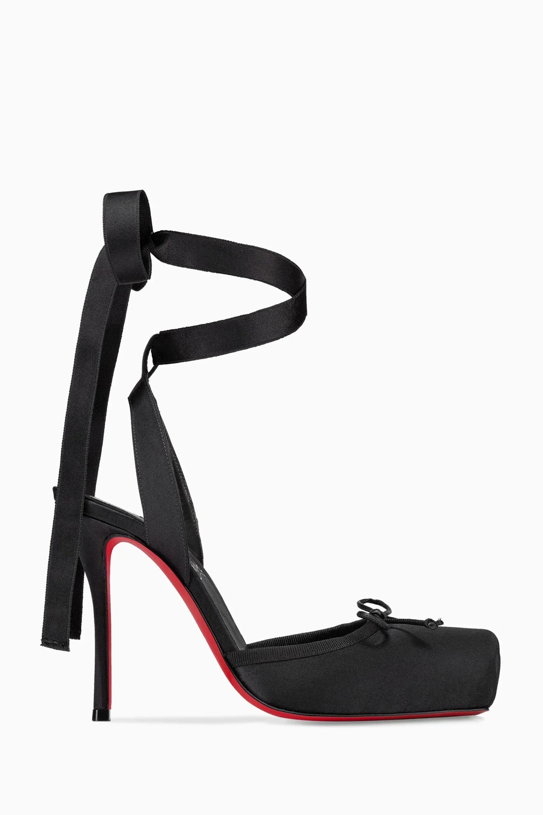 Ballerines à talons hauts à bout carré pour femmes