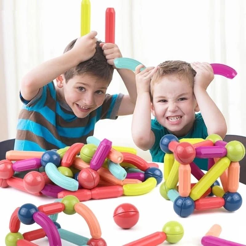 Bâtons Créatifs Magnétiques pour Construire de Manière Imaginative