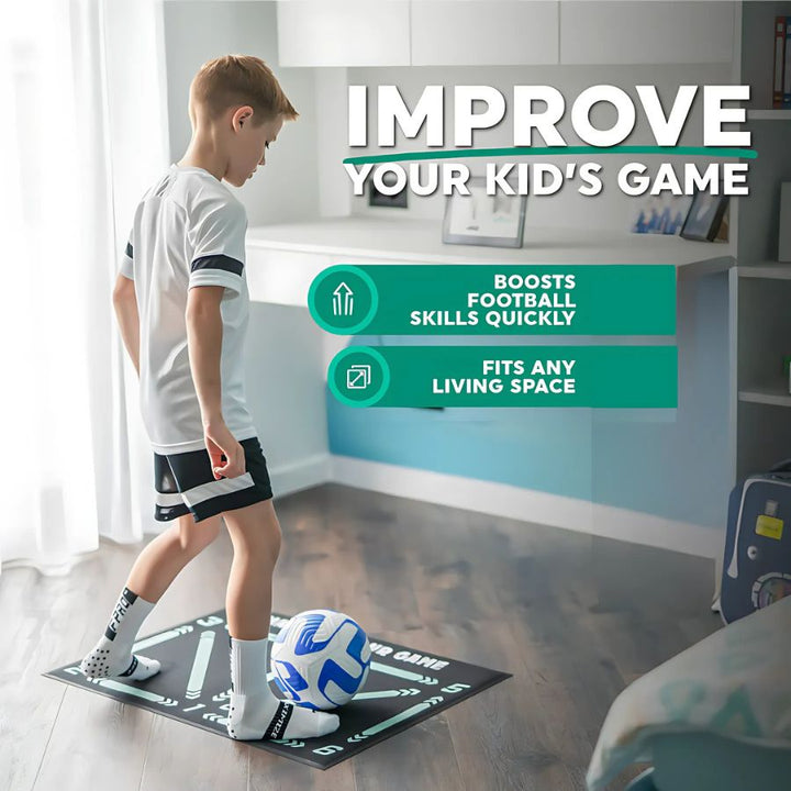 Tapis d'entraînement de football professionnel et programme de coaching vidéo