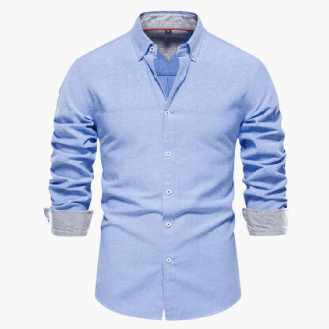 Chemise Confortable pour Hommes - Manches Longues