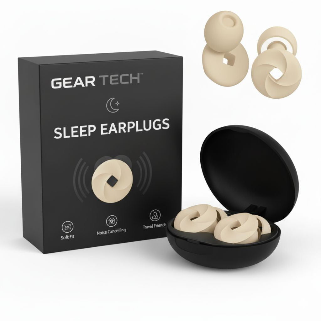 Bouchons d'oreilles pour le sommeil avec réduction de bruit de 33 dB pour un confort toute la nuit