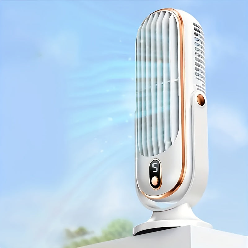 Ventilateur de Refroidissement Premium | Double Moteur, Rotation à 720°, Rechargeable USB & Ultra Silencieux pour un Confort Ultime Partout