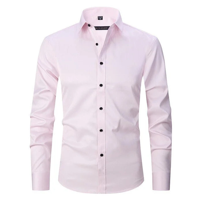 Chemise Élastique pour Hommes | Manches Longues
