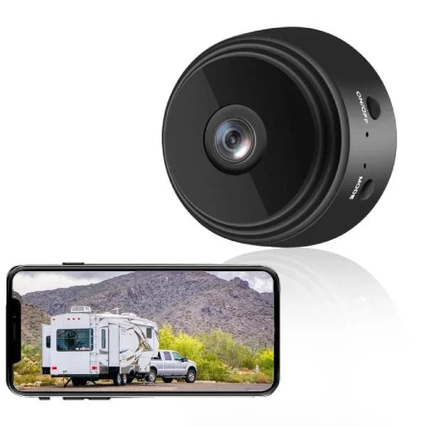 Caméra de Recul HD Sans Fil avec Vision Nocturne pour Caravans et Camions