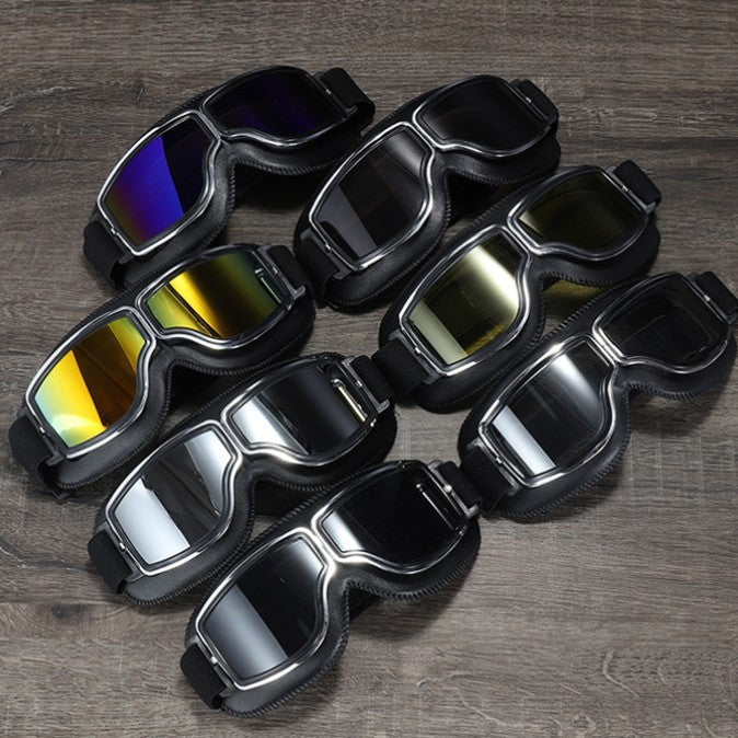 Lunettes de Moto Vintage pour Hommes | Polarisées