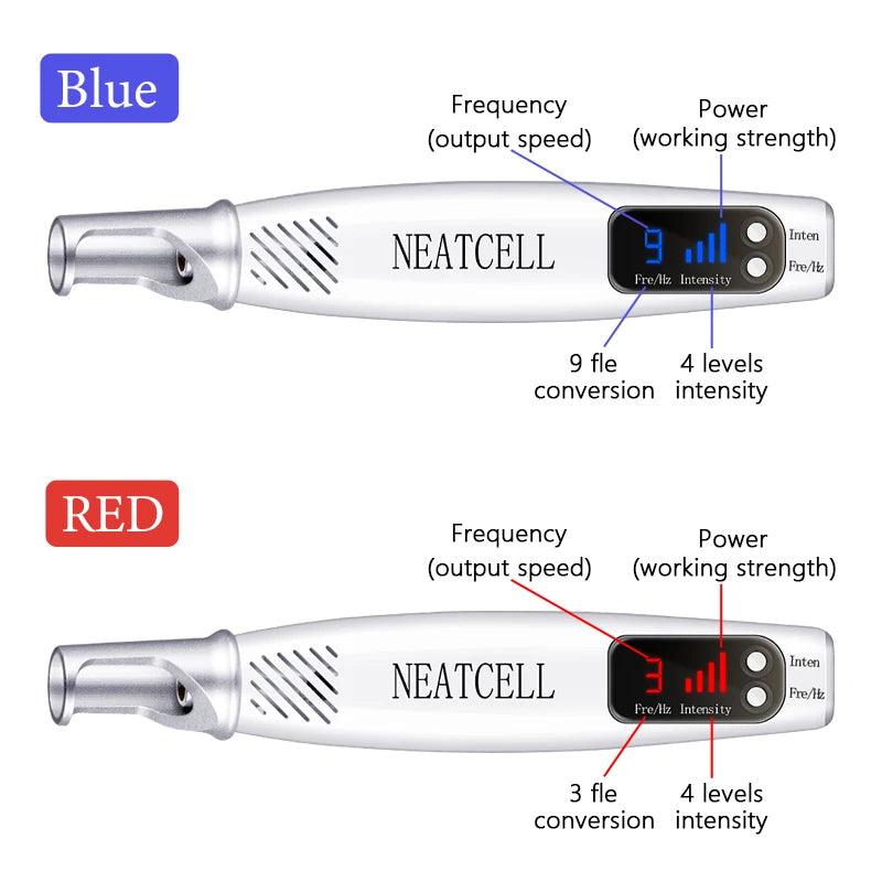 Stylo Laser pour l'Élimination des Tatouages, Moles et Taches de Rousseur