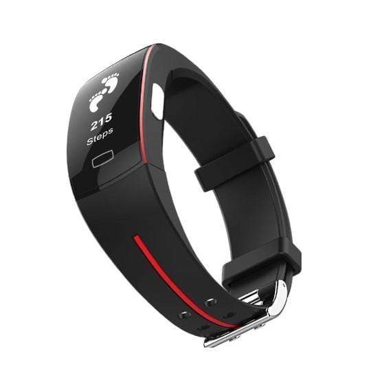 Montre intelligente avec surveillance de la pression artérielle et du rythme cardiaque