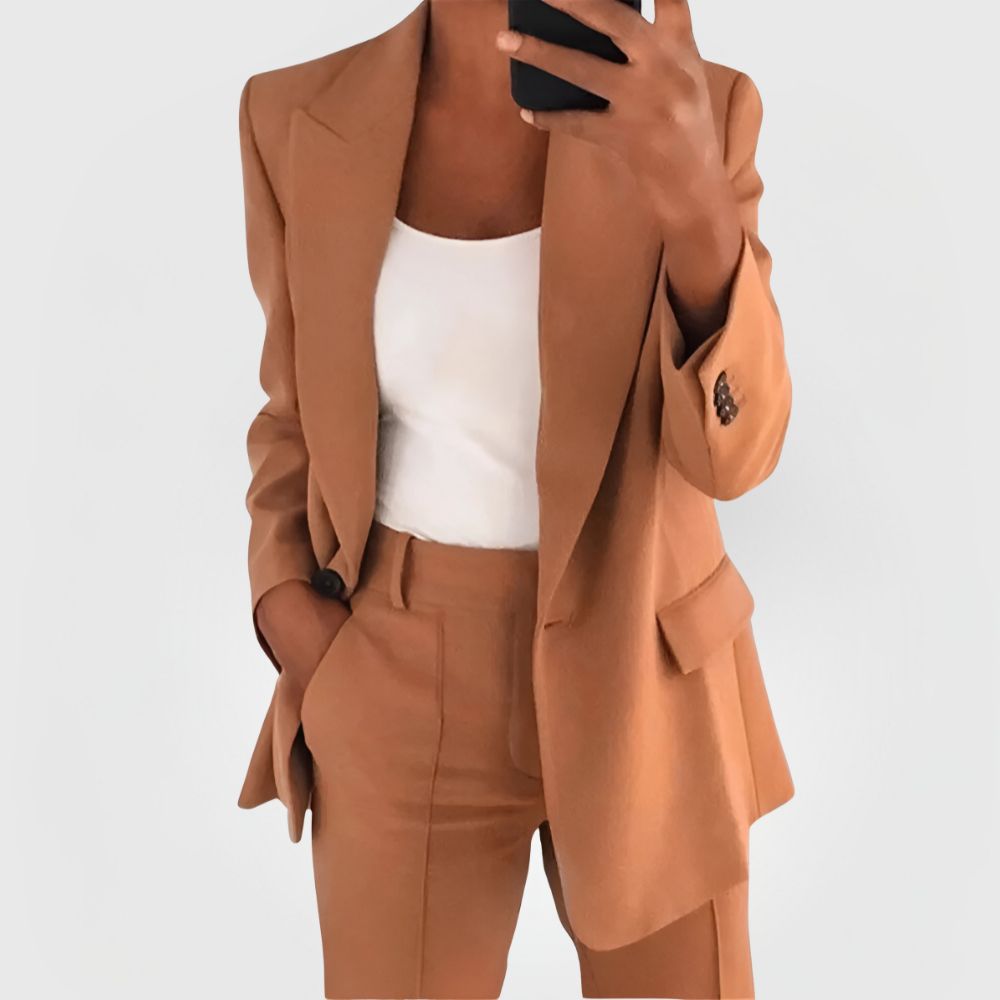 Costume Élégant pour Femmes | Pantalon et Blazer