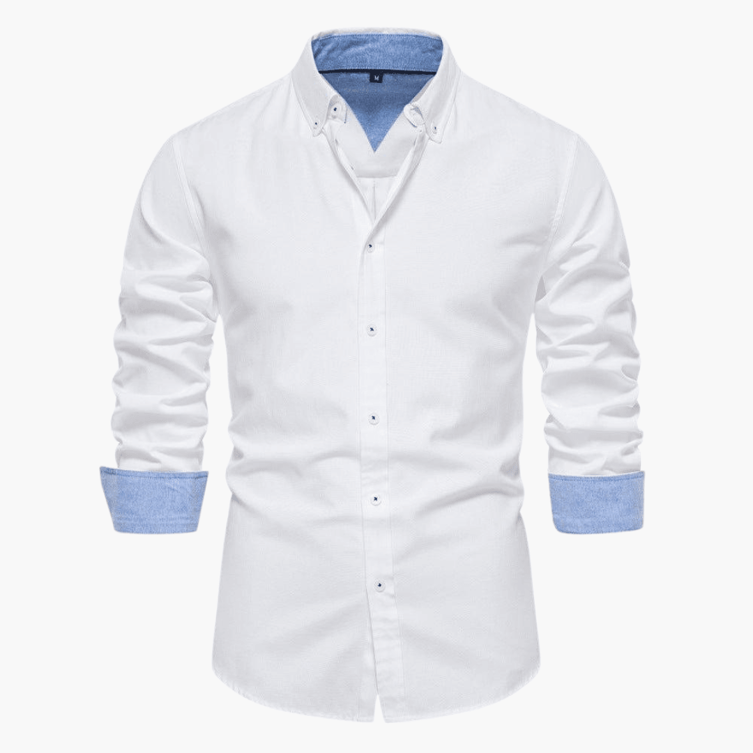 Chemise Confortable pour Hommes - Manches Longues