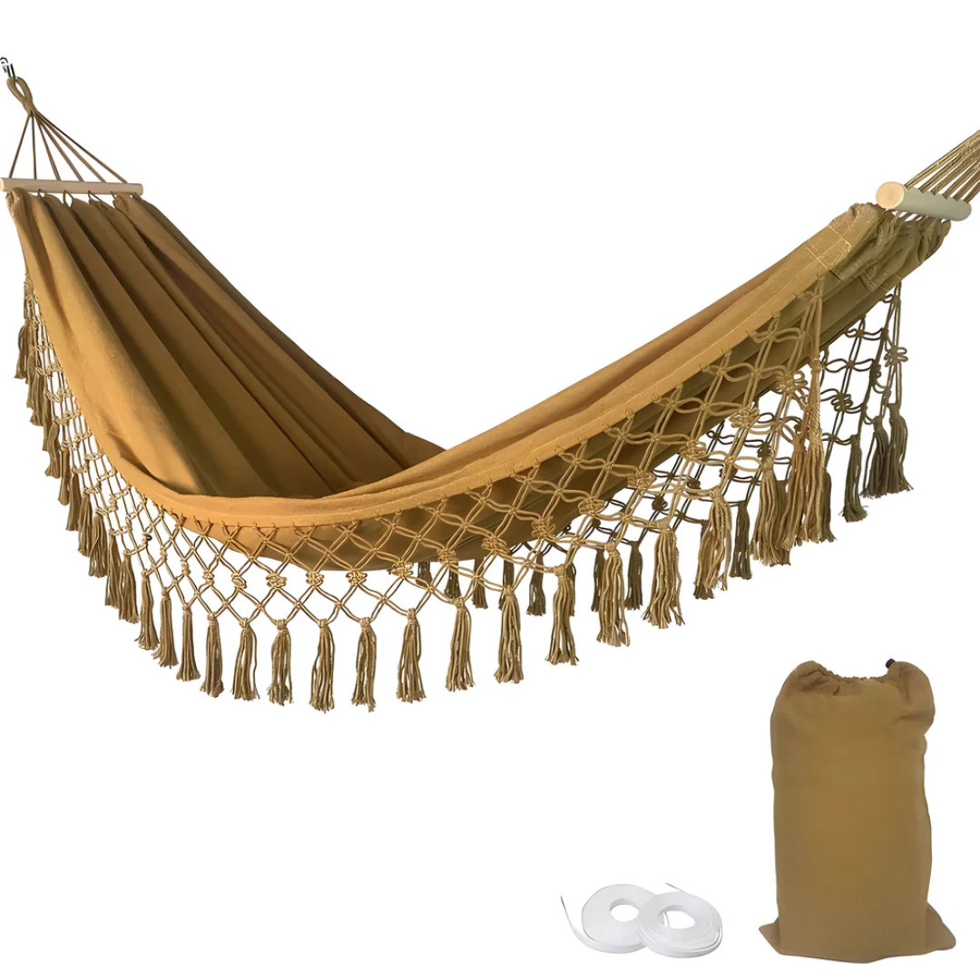 Hamac en Coton Boho Confortable