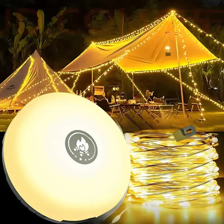 Lanternes de camping pliables polyvalentes 4-en-1