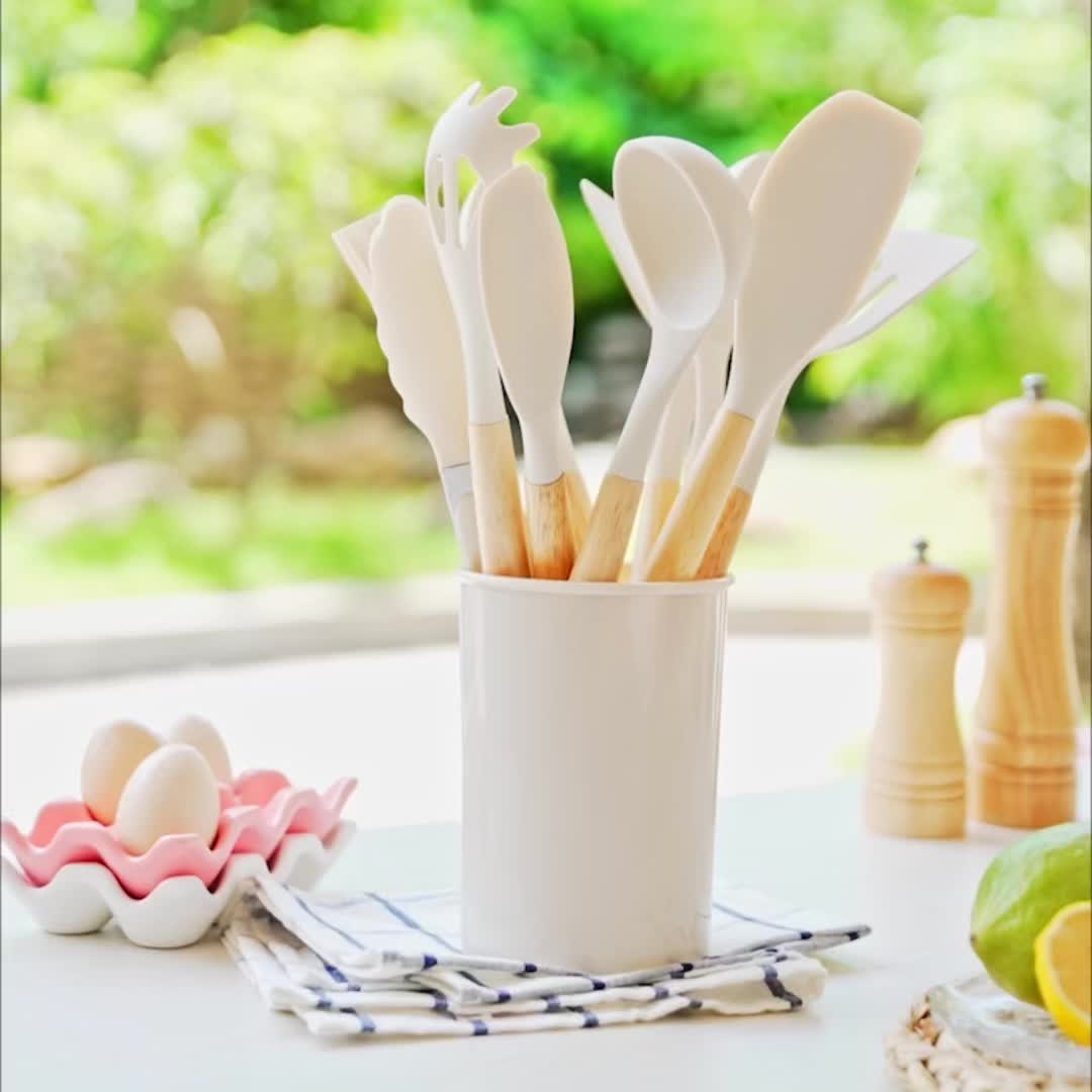 Ensemble de Cuisine en Silicone de 12 Pièces | Résistant à la Chaleur et Lavable au Lave-Vaisselle
