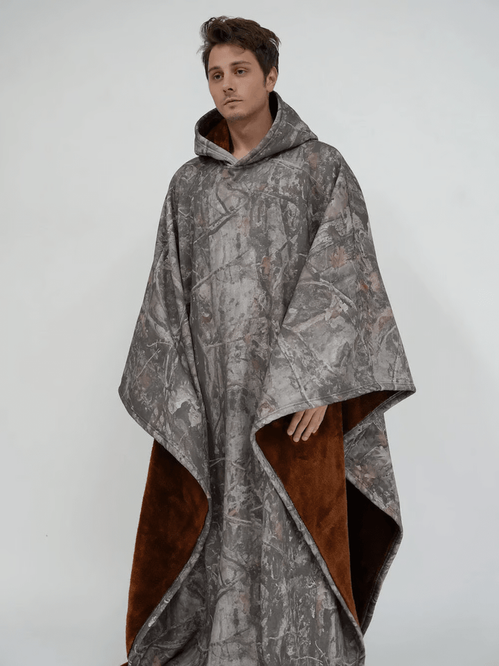 Hoodie Couverture Apaisante Oversize en Tissu Doux