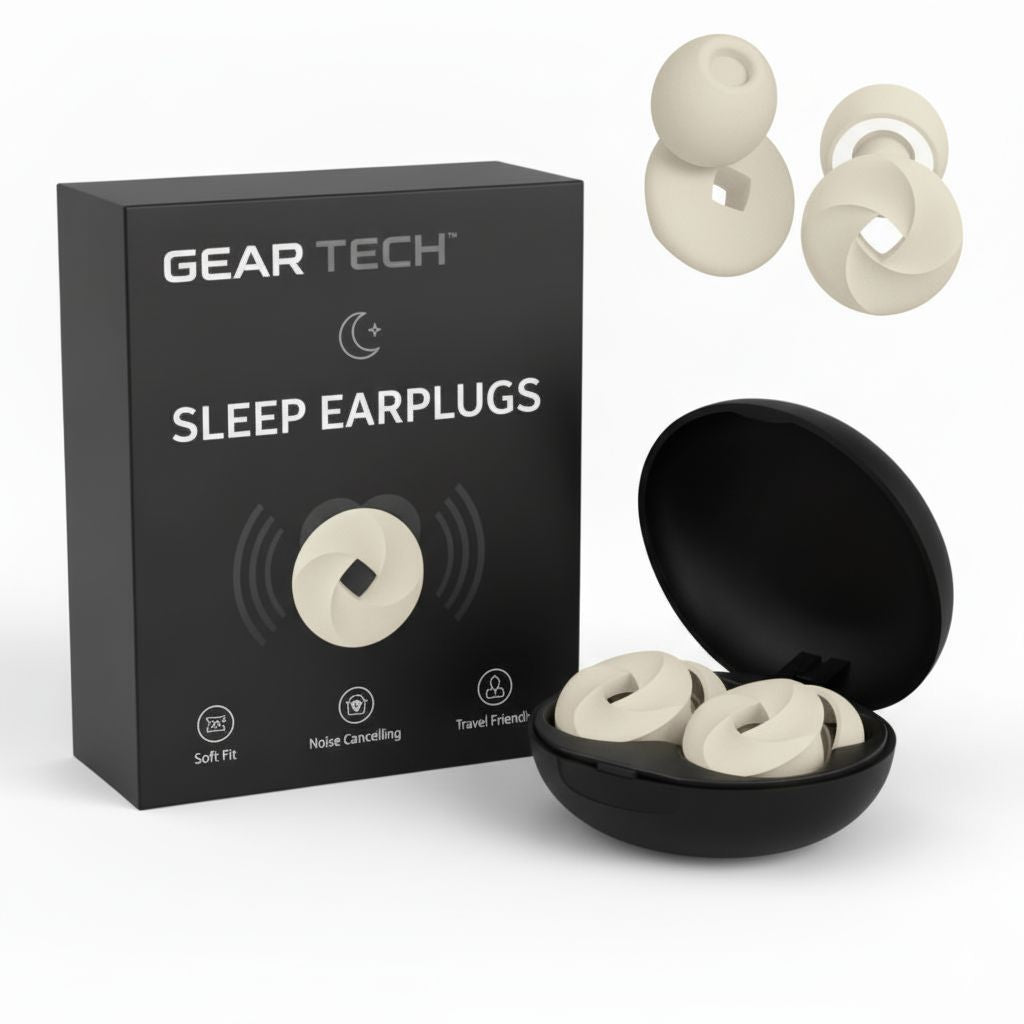 Bouchons d'oreilles pour le sommeil avec réduction de bruit de 33 dB pour un confort toute la nuit