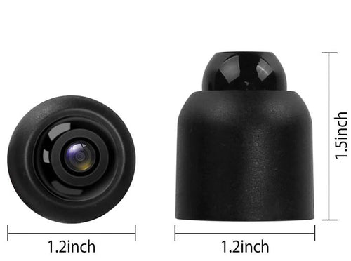 Caméra WiFi Compacte avec Vision Nocturne, Vidéo 1080P et Audio Clair