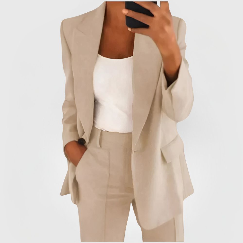 Costume Élégant pour Femmes | Pantalon et Blazer