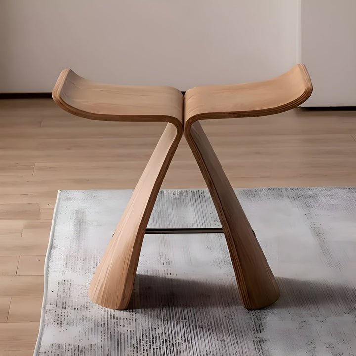 Banc en Bois Massif Rustique Fait Main – Siège en Bois Unique