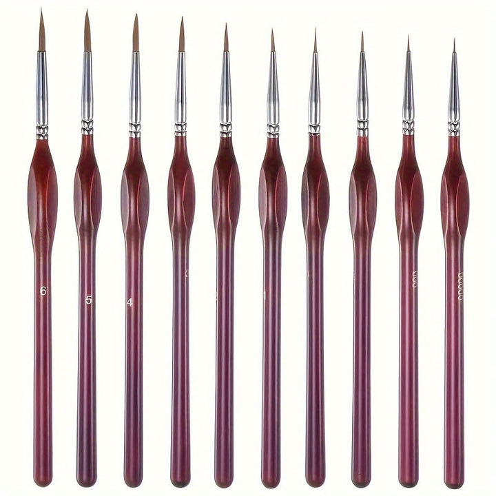 Pinceau de Détail Précis – Parfait pour la Peinture Précise et les Œuvres Intriquées