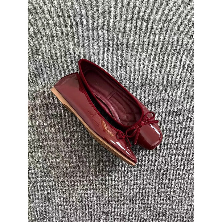 Ballerines en Cuir Verni pour Femmes - Eva