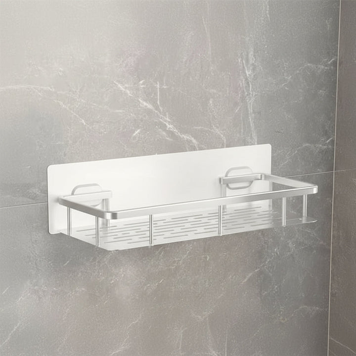 Étagère de Salle de Bain Adhésive – Sans Perçage & Élégante pour Toute Salle de Bain