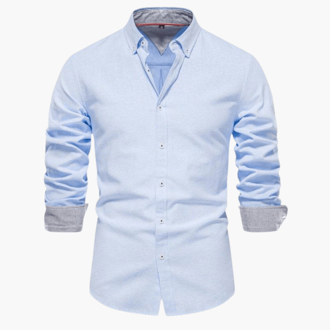 Chemise Confortable pour Hommes - Manches Longues