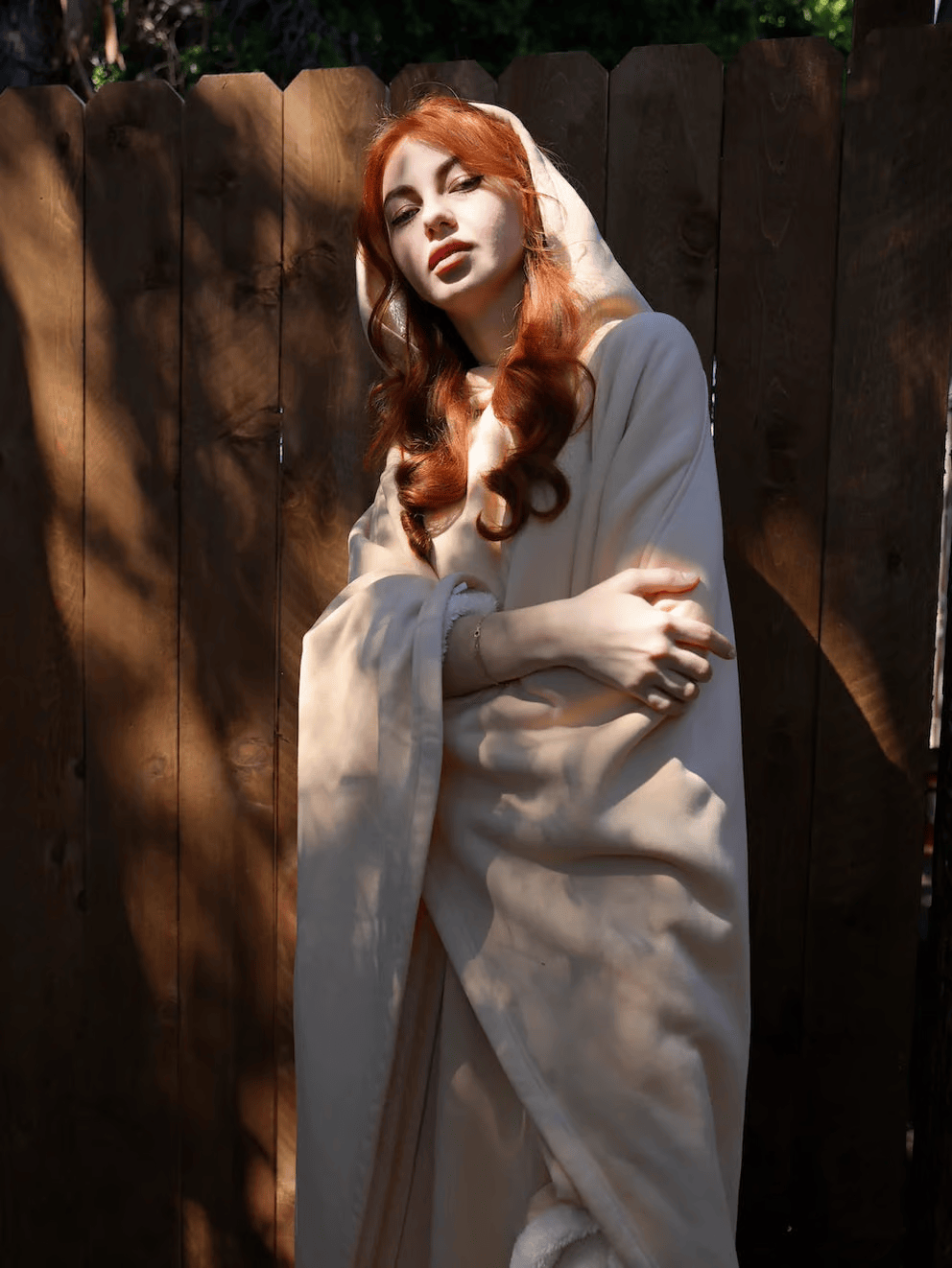 Hoodie Couverture Apaisante Oversize en Tissu Doux