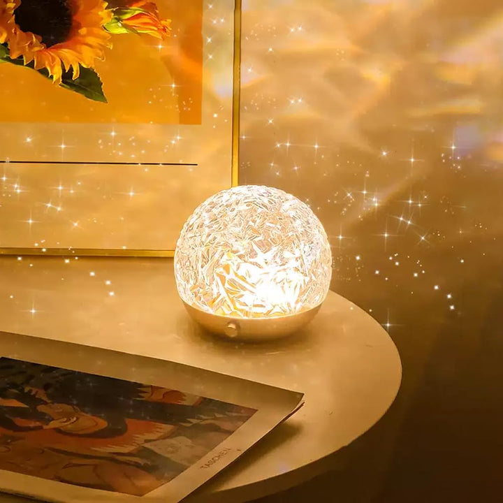 Lampe de Projection Lumière Ondulée – Éclairage Apaisant pour Table ou Chambre