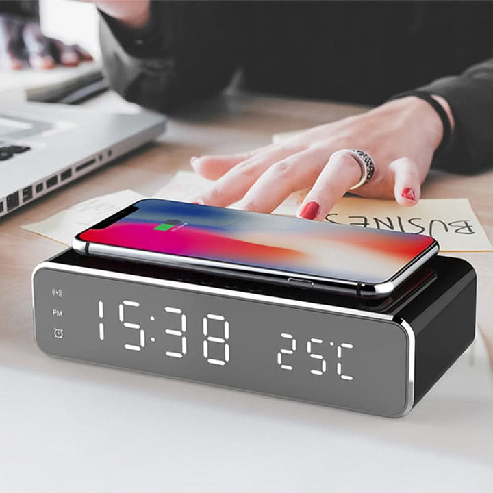 Réveil LED avec Chargeur Sans Fil