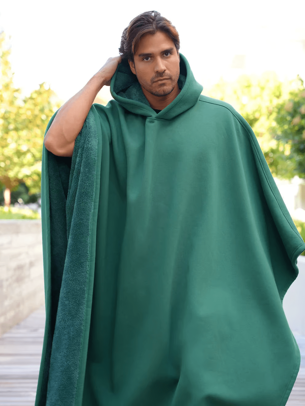 Hoodie Couverture Apaisante Oversize en Tissu Doux