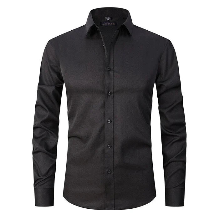 Chemise Élastique pour Hommes | Manches Longues