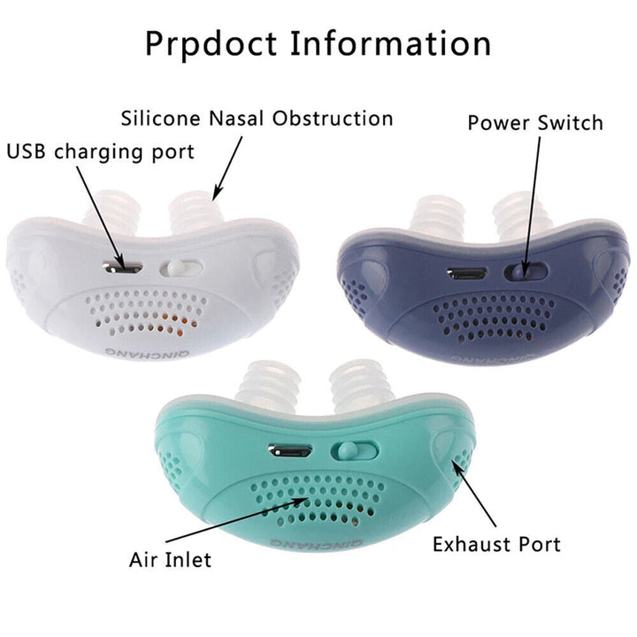 Appareil Micro CPAP Portable pour le Traitement de l'Apnée du Sommeil et du Ronflement - Alternative au CPAP