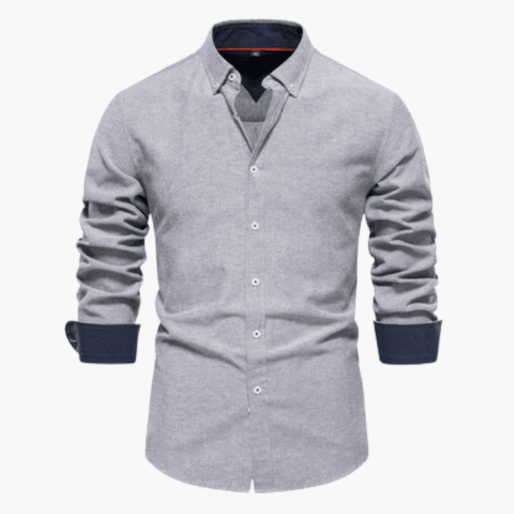 Chemise Confortable pour Hommes - Manches Longues