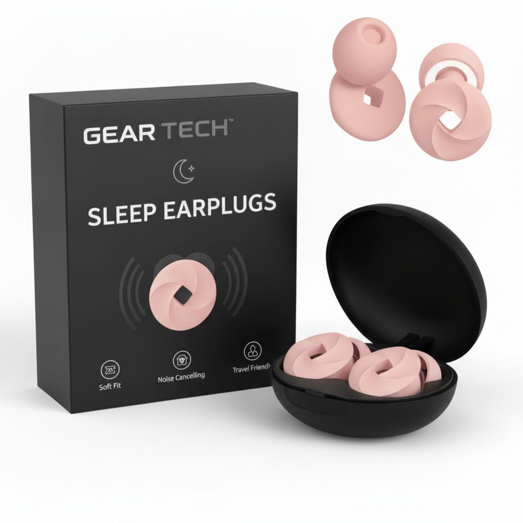 Bouchons d'oreilles pour le sommeil avec réduction de bruit de 33 dB pour un confort toute la nuit
