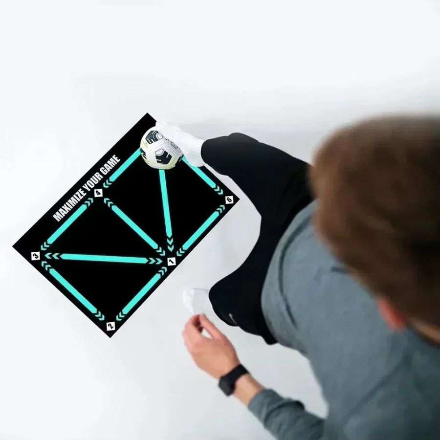 Tapis d'entraînement de football professionnel et programme de coaching vidéo
