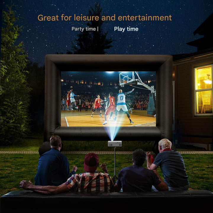 Mini Projecteur | 3000 Lumens | Portable et Énergétiquement Efficace | Compatible HDMI et USB
