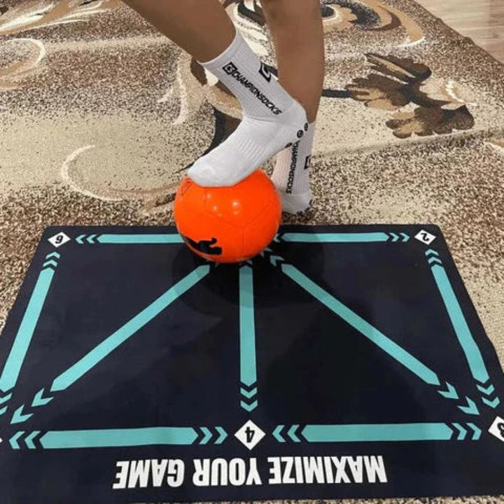 Tapis d'entraînement de football professionnel et programme de coaching vidéo