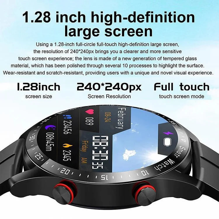 Montre Intelligente avec Surveillance Non-Invasive de la Glycémie