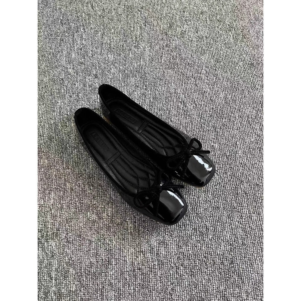 Ballerines en Cuir Verni pour Femmes - Eva