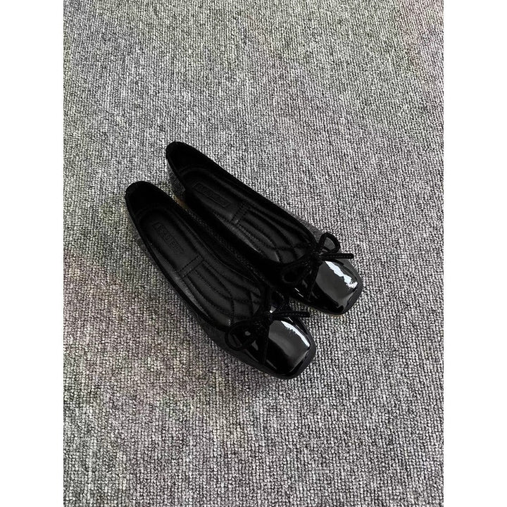 Ballerines en Cuir Verni pour Femmes - Eva