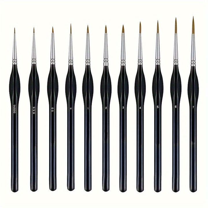 Pinceau de Détail Précis – Parfait pour la Peinture Précise et les Œuvres Intriquées